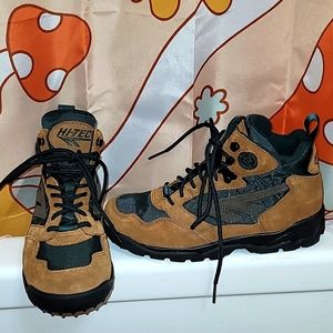 Hi-Tec Women Lace-Up Hiking Boots Brown and Black